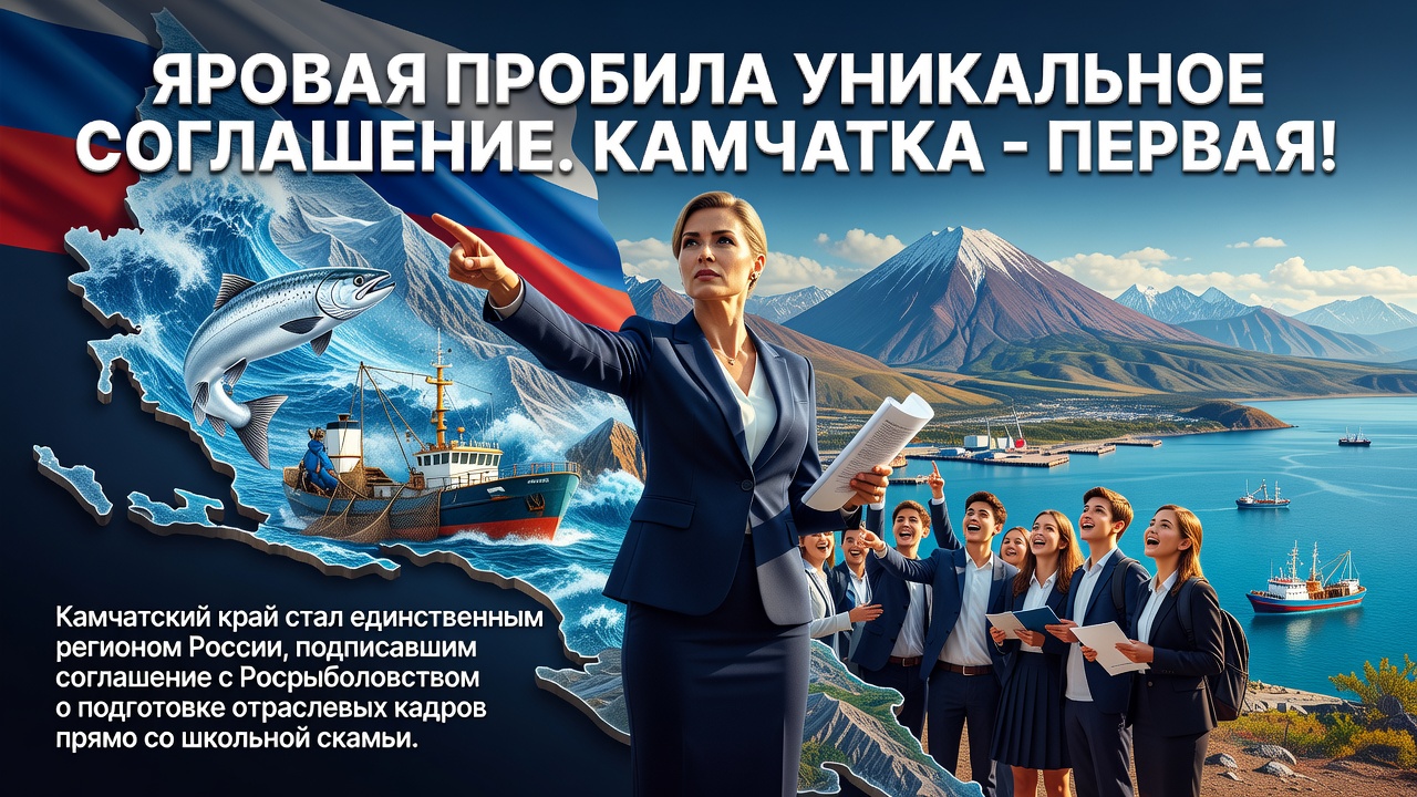 Яровая пробила уникальное соглашение. Камчатка - первая!